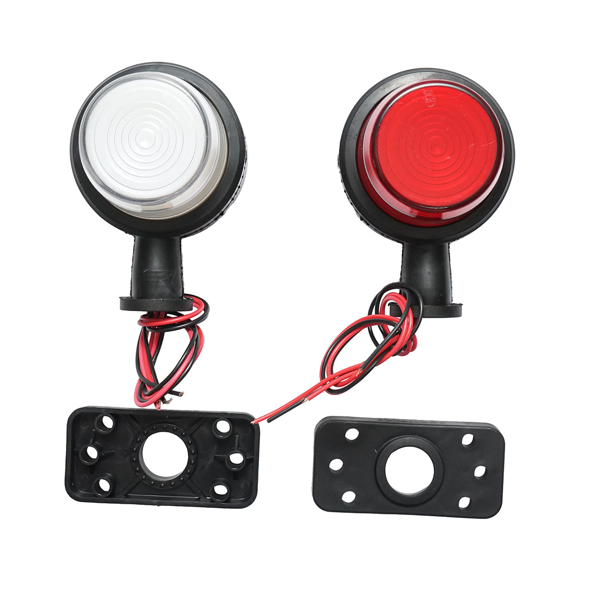 Side lamp LED NEON rotating 12-24V, red-white FR0238 Breckner Germany